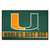 University of Miami - Miami Hurricanes Starter Mat - World's Best Dad U Primary Logo Green