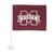 Mississippi State University - Mississippi State Bulldogs Car Flag M State Primary Logo Maroon