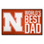 University of Nebraska - Nebraska Cornhuskers Starter Mat - World's Best Dad N Primary Logo Red