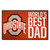 Ohio State University - Ohio State Buckeyes Starter Mat - World's Best Dad Ohio State Primary Logo Red
