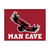 St. Joseph's University - St. Joseph's Red Storm Man Cave All-Star Hawk Primary Logo Red
