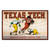 Texas Tech University - Texas Tech Red Raiders Starter Mat - Ticket Texas Tech Wordmark Tan