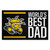 Wichita State University - Wichita State Shockers Starter Mat - World's Best Dad WuShock Primary Logo Black