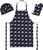 New England Patriots Apron, Oven Mitt, And Chef Hat