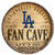 Los Angeles Dodgers Round 14" Round Fan Cave Sign