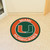 University of Miami Roundel Mat 27" diameter