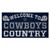 Dallas Cowboys Welcome Wood Sign 13"x24" 1/4" thick