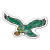 Philadelphia Eagles 12" Logo Car Magnet