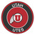 University of Utah Roundel Mat 27" diameter