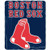 Boston Red Sox Blanket 50x60 Fleece Wicked Design