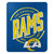 Los Angeles Rams Blanket 50x60 Fleece Campaign Design