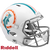 Miami Dolphins Helmet Riddell Replica Full Size Speed Style 1972 T/B