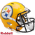 Pittsburgh Steelers Helmet Riddell Replica Full Size Speed Style 2007 Gold T/B Special Order