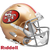 San Francisco 49ers Helmet Riddell Authentic Full Size Speed Style 1964-1995 T/B Special Order