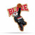 Portland Trail Blazers Pennant Shape Cut Mascot Design