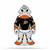 Anaheim Ducks Pennant Shape Cut Mascot Design