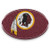 Washington Redskins Auto Emblem - Oval Color Bling