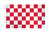 Red & White Checkered Flag 2x3ft Poly