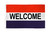 Welcome (RWB) Flag 2x3ft Poly