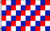 Red White & Blue Checkered Flag 3x5ft Poly
