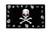Skull and Bones Red Eyes Pirate Flag 3x5ft Poly