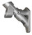 2-Position Aluminum Bracket (Silver) for Flag Pole