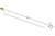 6ft Spinning Stabilizer Flag Pole (White)