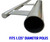 15ft Windless Banner Flag Pole & Ground Spike 6 piece Kit