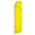 Yellow Solid Color Super Flag