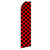 Red & Black Checkered Super Flag