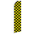 Yellow & Black Checkered Super Flag