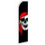 Red Bandana Jolly Roger Super Flag