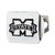 Mississippi State University Hitch Cover - Chrome on Chrome 3.4"x4"