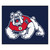 Fresno State - Fresno State Bulldogs Tailgater Mat 4-Paw Bulldog Primary Logo Navy