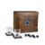 Dallas Cowboys Whiskey Box Gift Set, (Oak Wood)