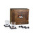Denver Broncos Whiskey Box Gift Set, (Oak Wood)