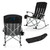 Carolina Panthers Outdoor Rocking Camp Chair, (Black)