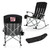 New York Giants Outdoor Rocking Camp Chair, (Black)