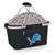 Detroit Lions Metro Basket Collapsible Cooler Tote, (Black)