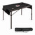 Kansas City Chiefs Travel Table Portable Folding Table, (Black)