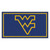 West Virginia University - West Virginia Mountaineers 3x5 Rug Flying WV Primary Logo Blue