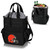 Cleveland Browns Activo Cooler Tote Bag, (Black with Gray Accents)