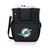 Miami Dolphins Activo Cooler Tote Bag, (Black with Gray Accents)