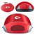 Kansas City Chiefs Manta Portable Beach Tent, (Red with Gray Accents)