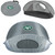 New York Jets Manta Portable Beach Tent, (Gray with Black Accents)