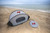 Tampa Bay Buccaneers Manta Portable Beach Tent, (Gray with Black Accents)
