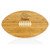 Kansas City Chiefs Kickoff Football Cutting Board & Serving Tray, (Bamboo)