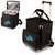 Detroit Lions Cellar 6-Bottle Wine Carrier & Cooler Tote with Trolley, (Black with Gray Accents)