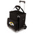 Los Angeles Rams Cellar 6-Bottle Wine Carrier & Cooler Tote with Trolley, (Black with Gray Accents)