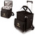 New Orleans Saints Cellar 6-Bottle Wine Carrier & Cooler Tote with Trolley, (Black with Gray Accents)